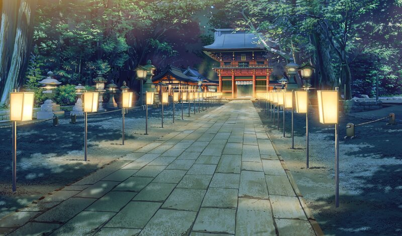 Japanese Shrine Path