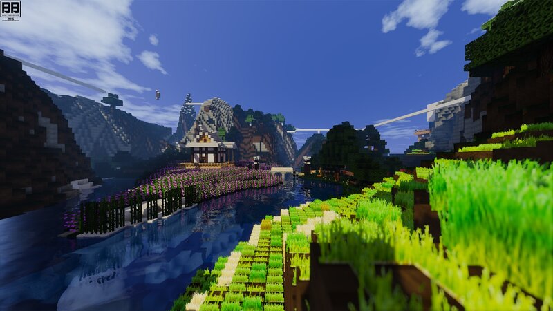 Japanese-style House by River