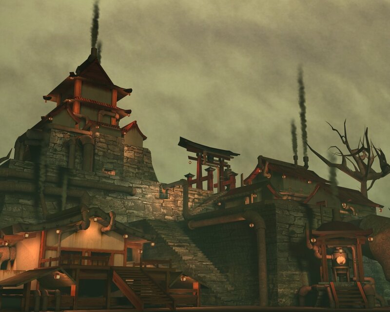 Japanese-style industrial village