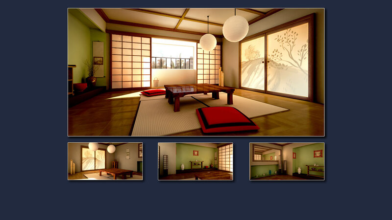 Japanese-style room interior