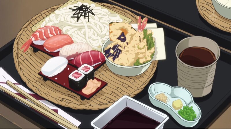 Japanese sushi meal