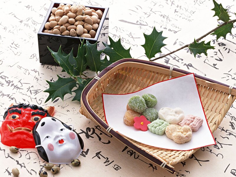 Japanese sweets and traditional items