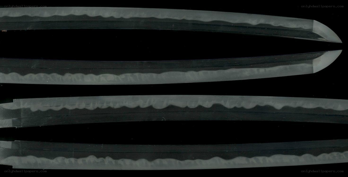 Japanese sword blades
