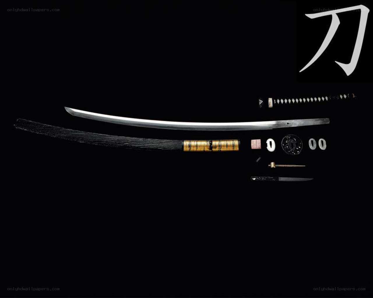Japanese sword components