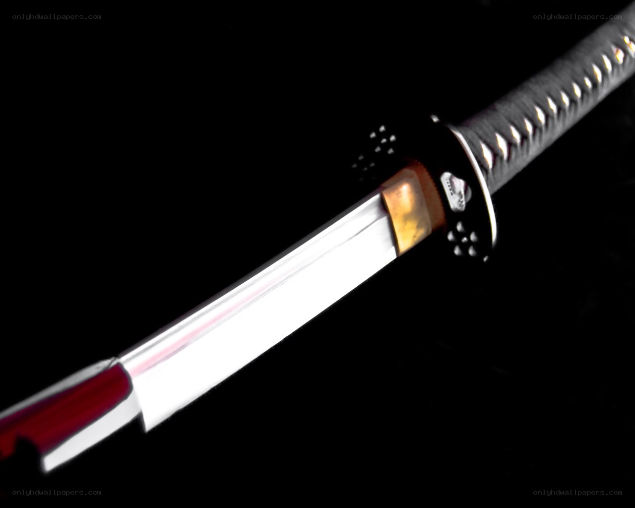 Japanese sword in sheath