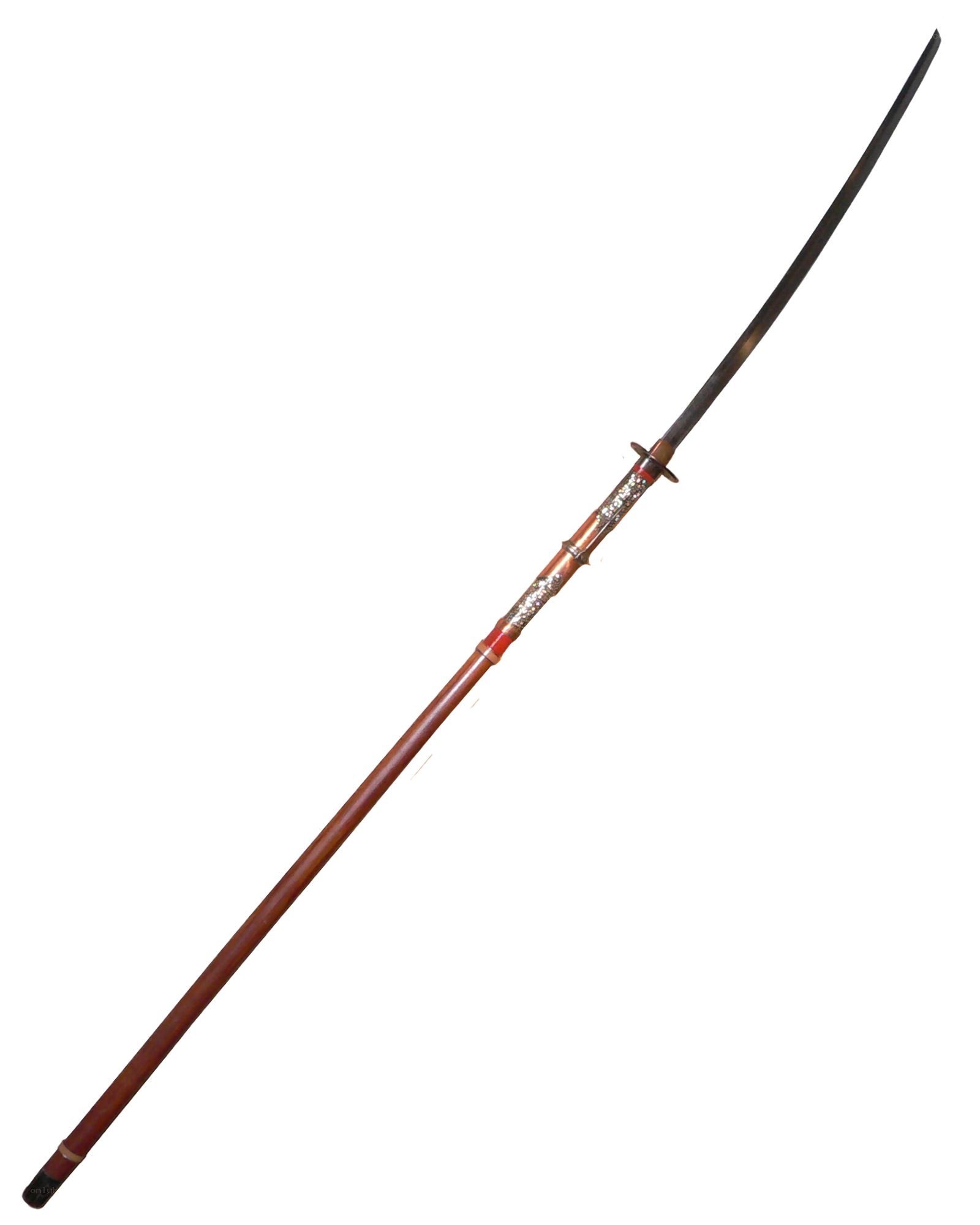 Japanese sword on a pole
