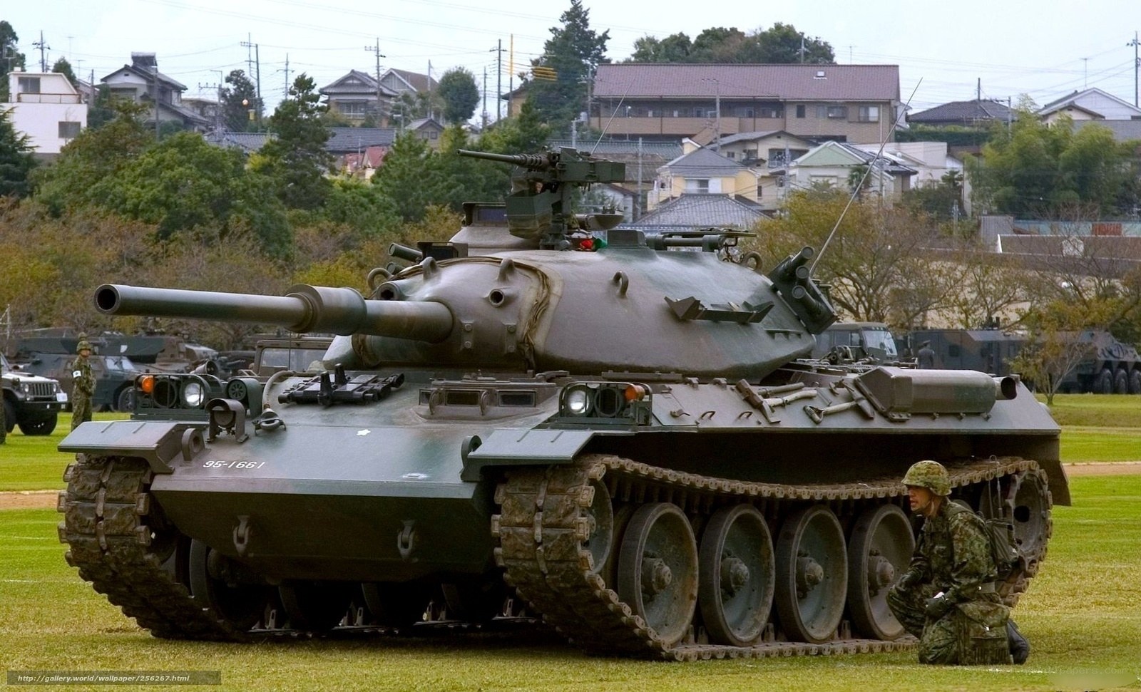 Japanese tank display