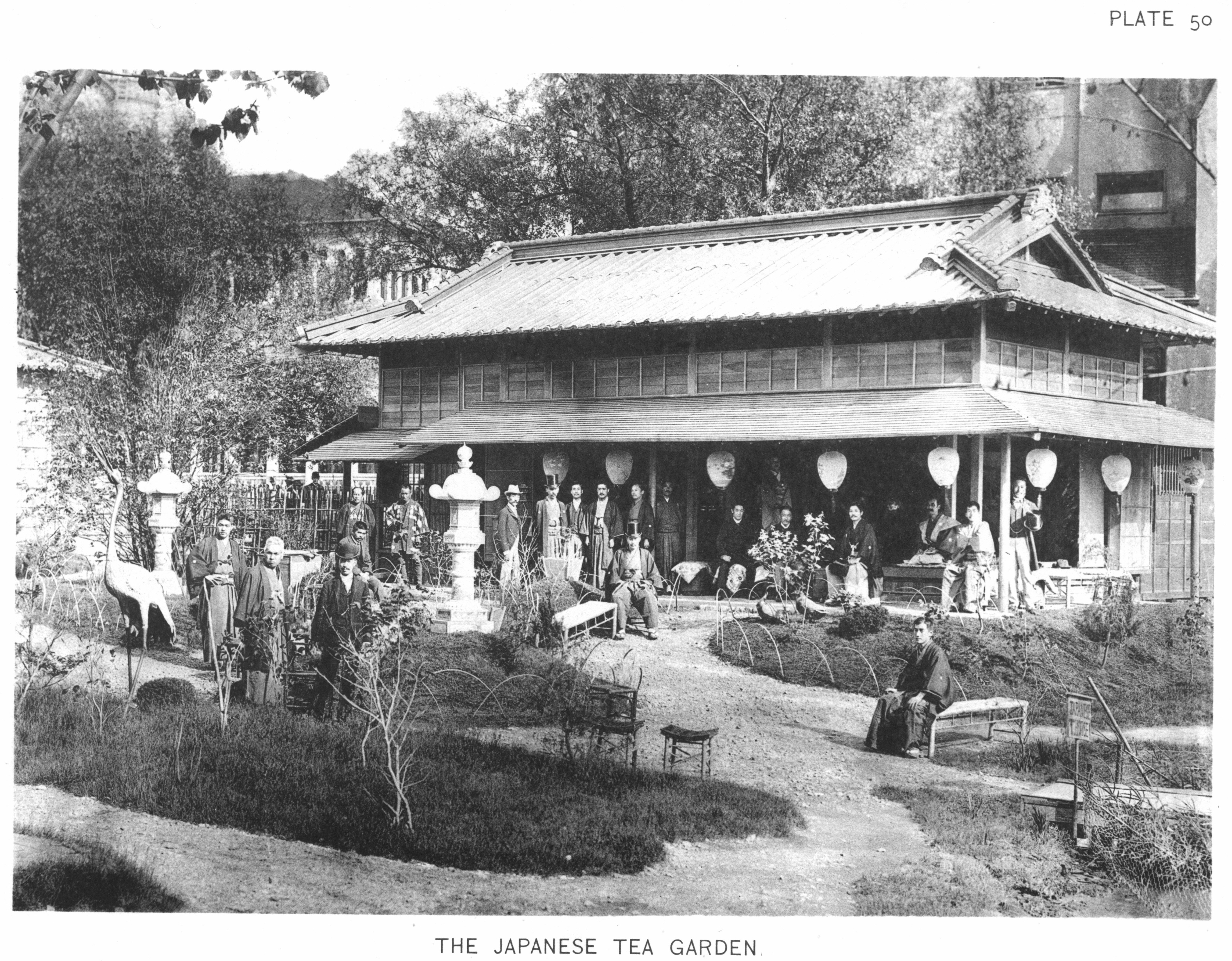 Japanese Tea Garden scene