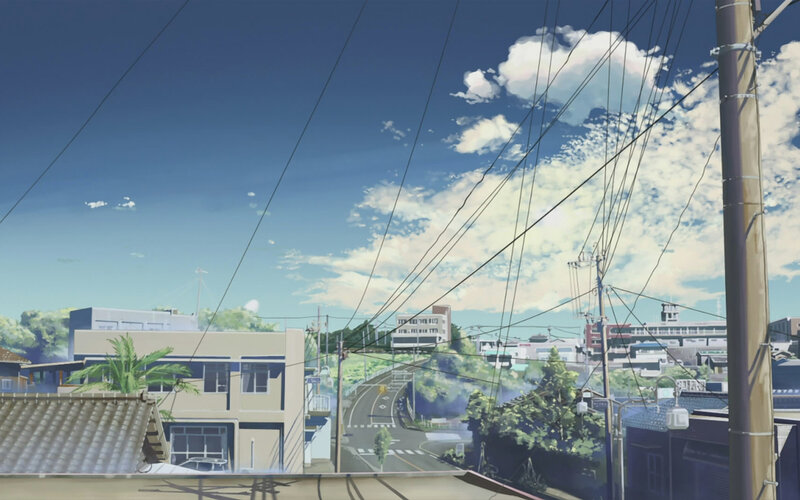 Japanese Town Street View