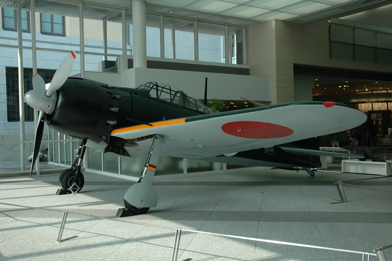 Japanese WWII Fighter Plane — Green