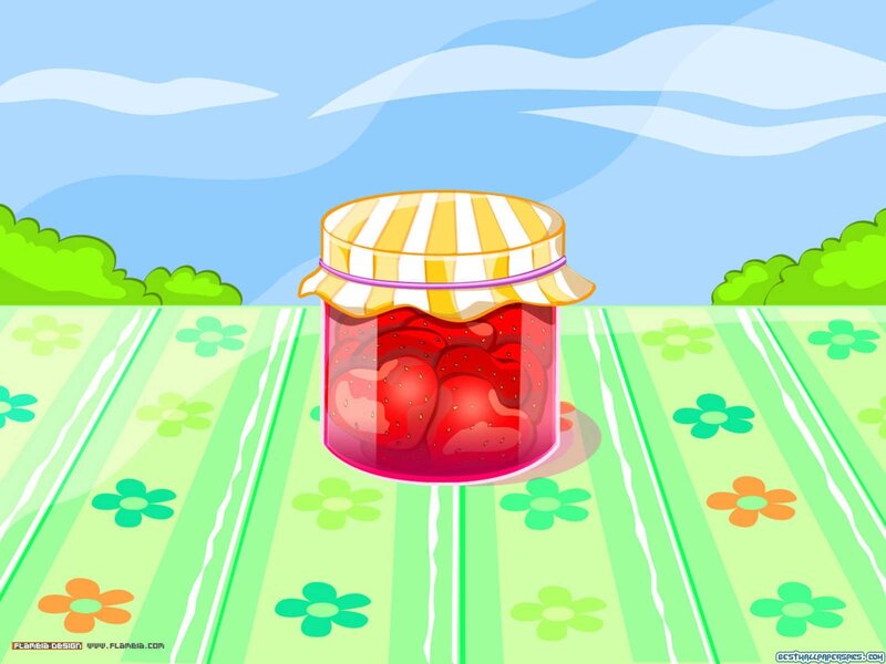 Jar of Strawberry Jam