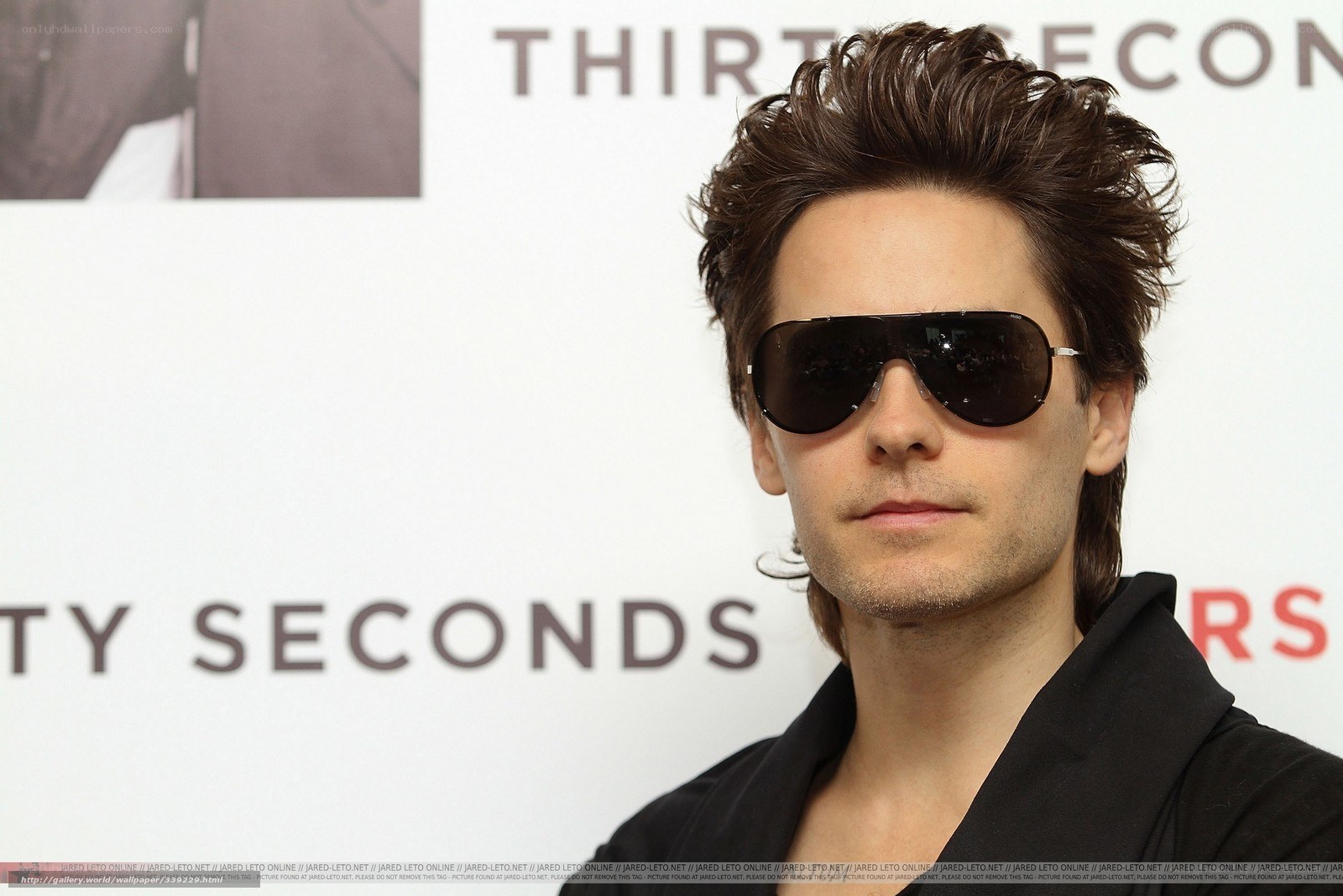 Jared Leto at Thirty Seconds to Mars event