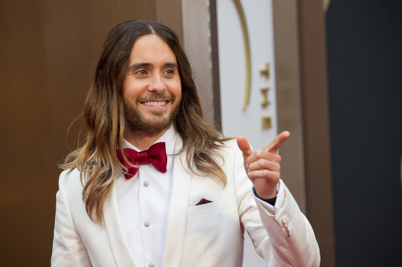 Jared Leto on red carpet