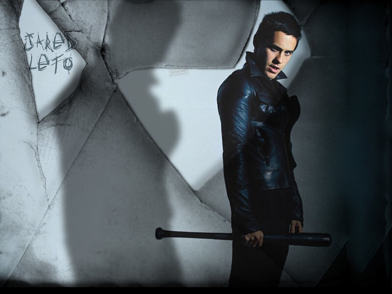 Jared Leto with bat