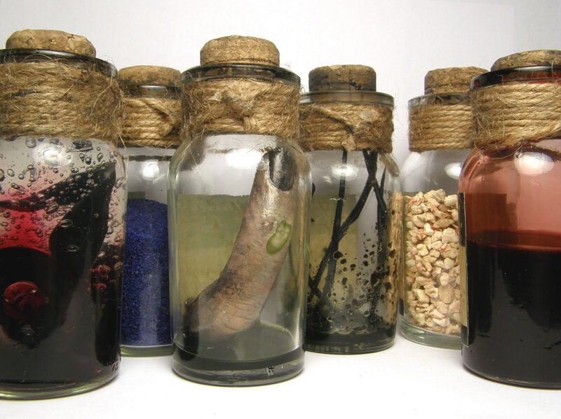 Jars with Preserved Specimens
