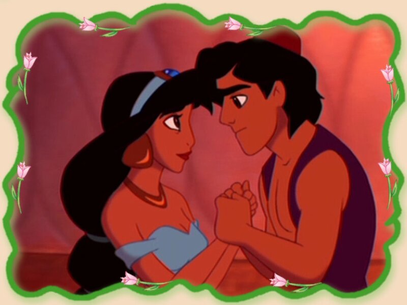Jasmine and Aladdin — Red