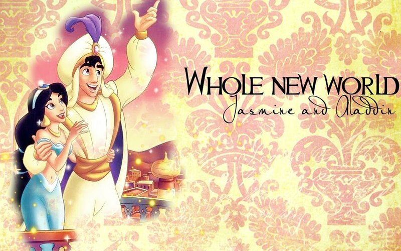 Jasmine and Aladdin — Yellow