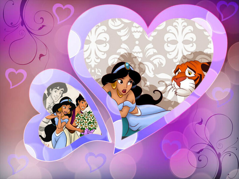 Jasmine and Tiger in Hearts