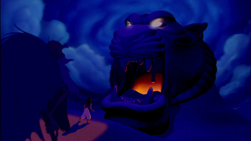 Jasmine faces a giant beast