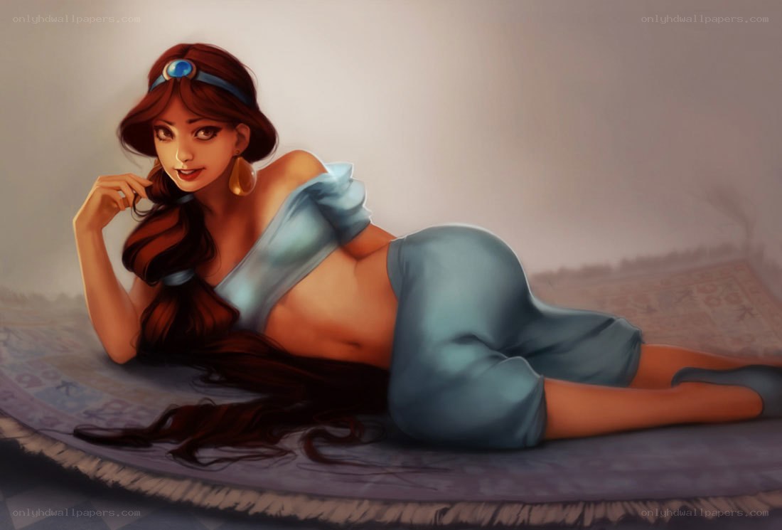 Jasmine on a rug