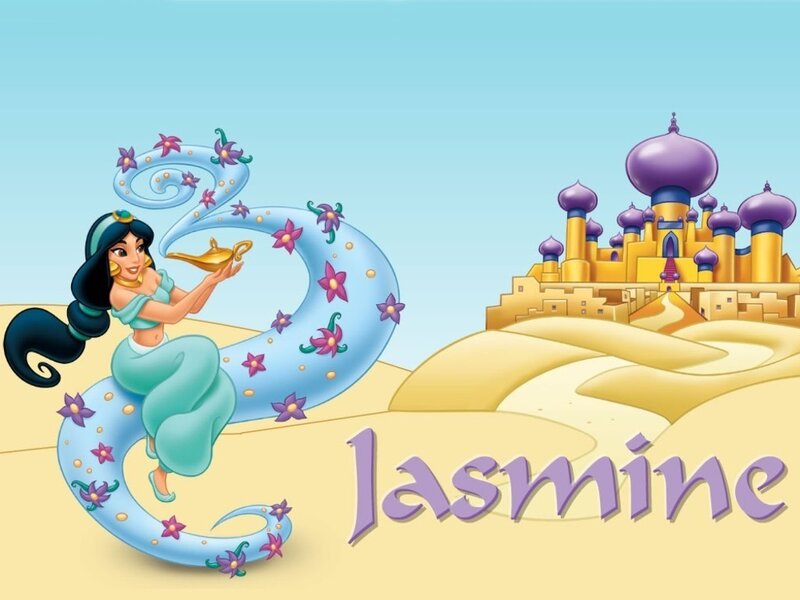 Jasmine with Magic Lamp