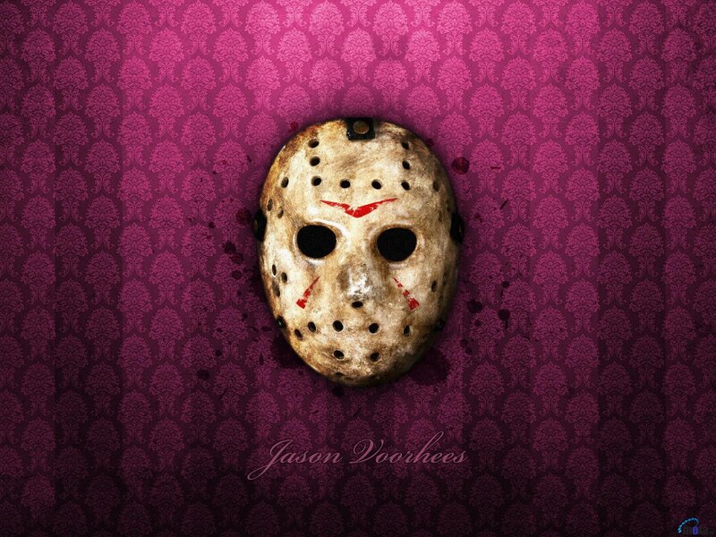 Jason Voorhees Mask — Purple, Dark, Ominous