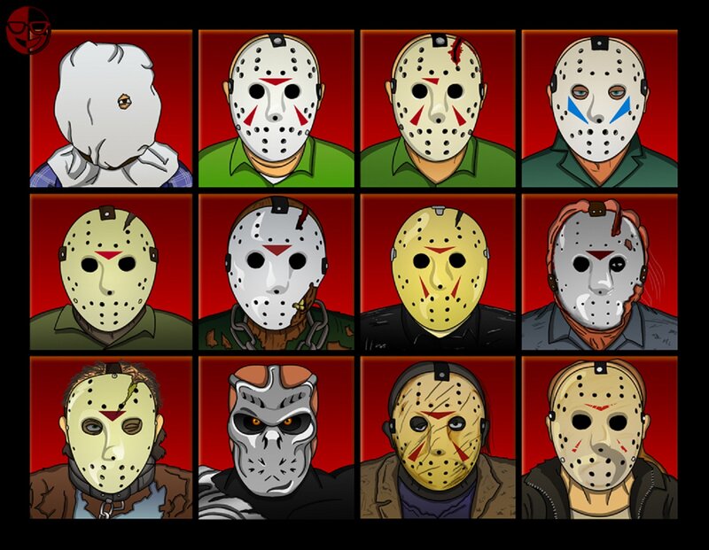 Jason Voorhees Masks