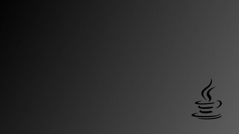 Java Logo on Dark Background