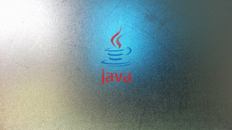 Java Logo on Surface