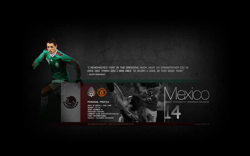 Javier Hernandez Mexico profile