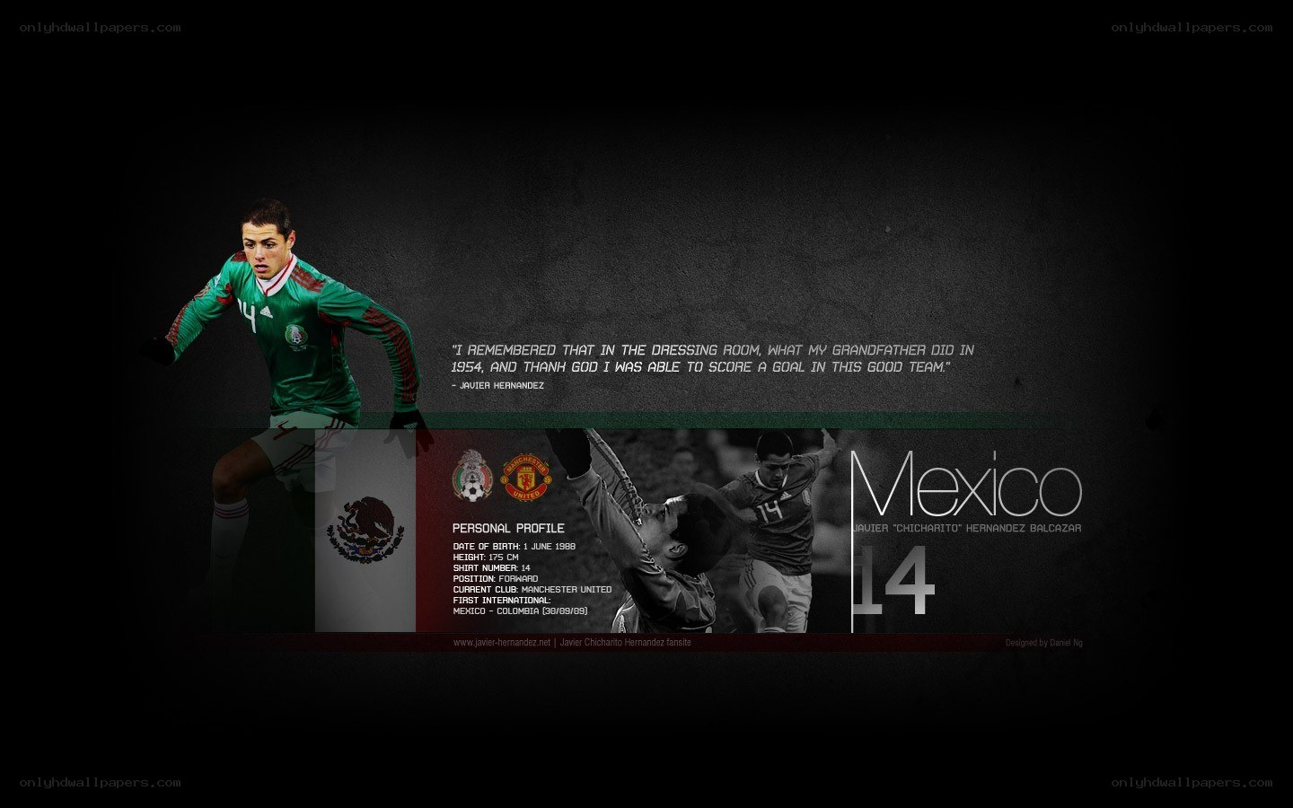 Javier Hernandez Mexico profile