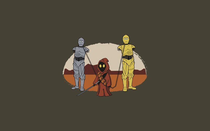 Jawa with Two Droids