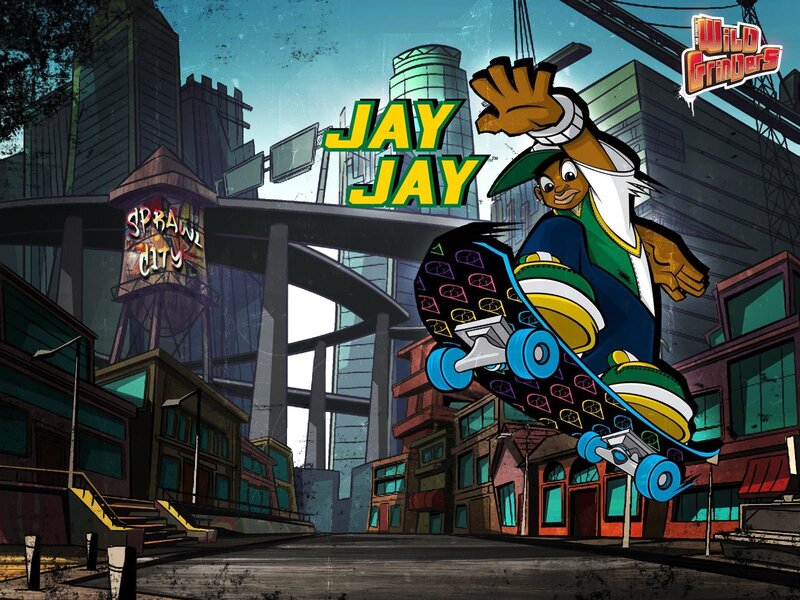 Jay Jay the Skateboarder