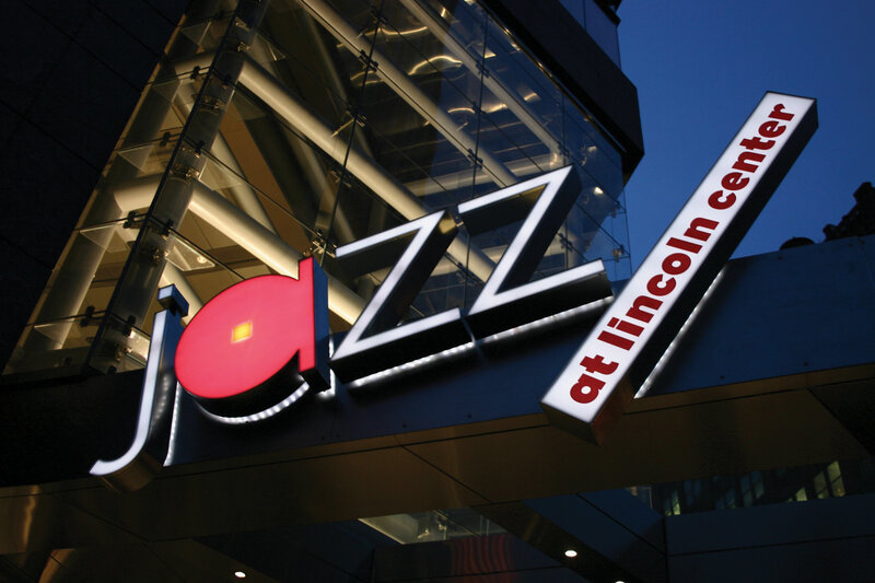 Jazz at Lincoln Center sign