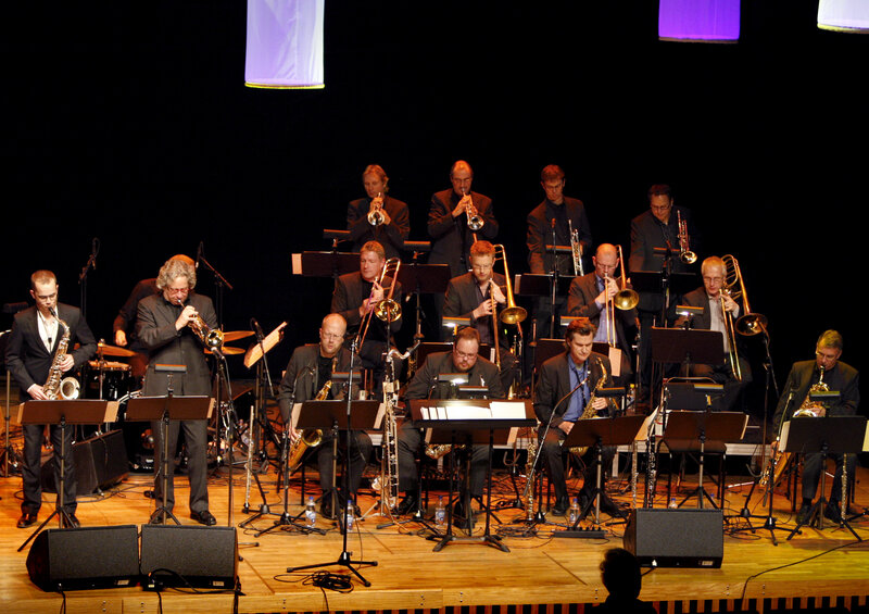 Jazz Band on Stage