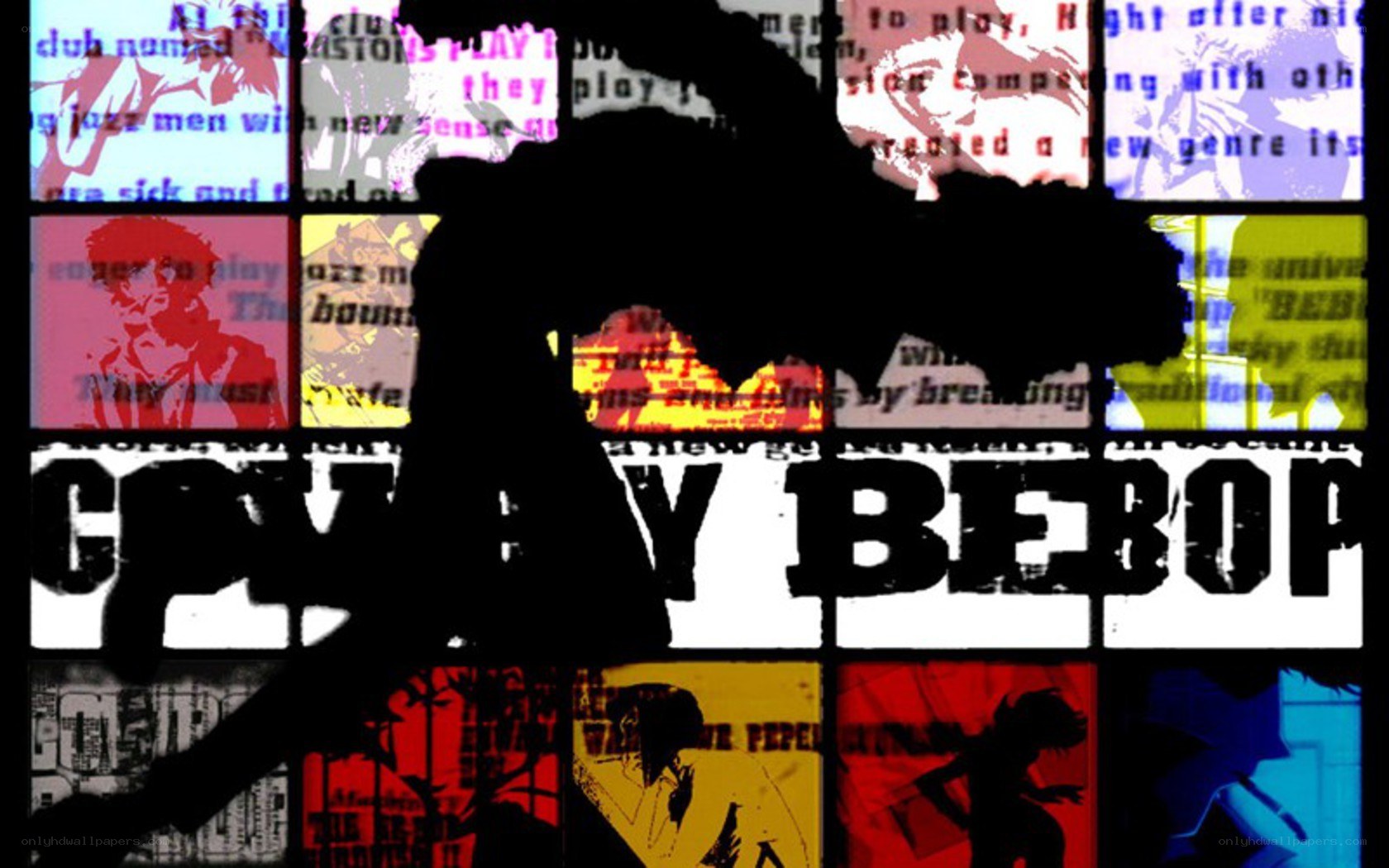 jazz club collage art