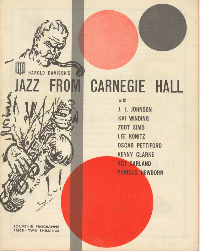 Jazz from Carnegie Hall souvenir programme
