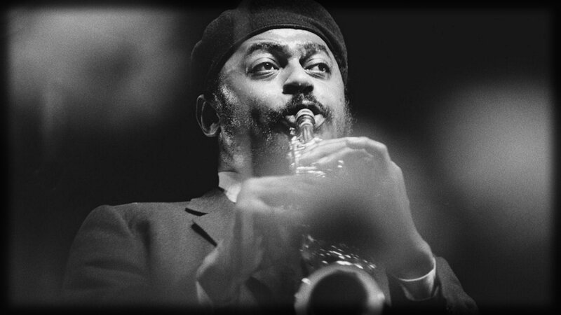 jazz musician playing trumpet