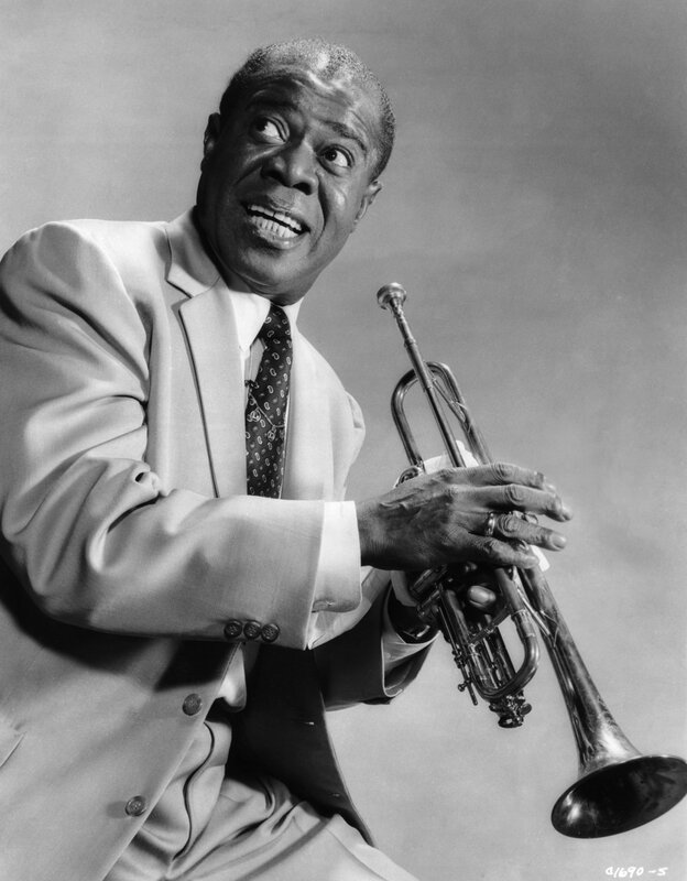 jazz musician with trumpet