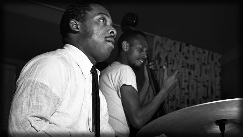 Jazz musicians performing live