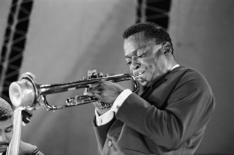 jazz trumpeter performing