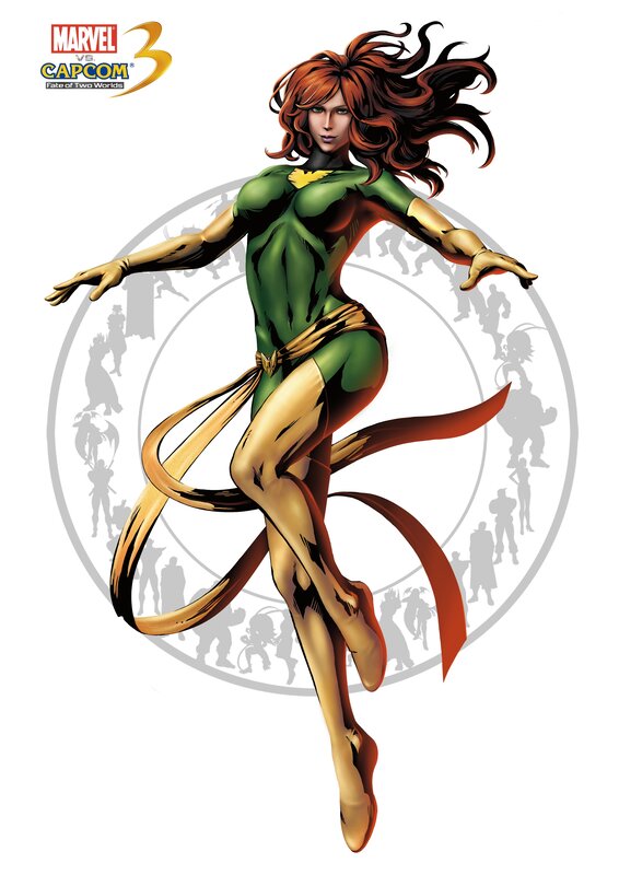 Jean Grey from Marvel vs. Capcom 3