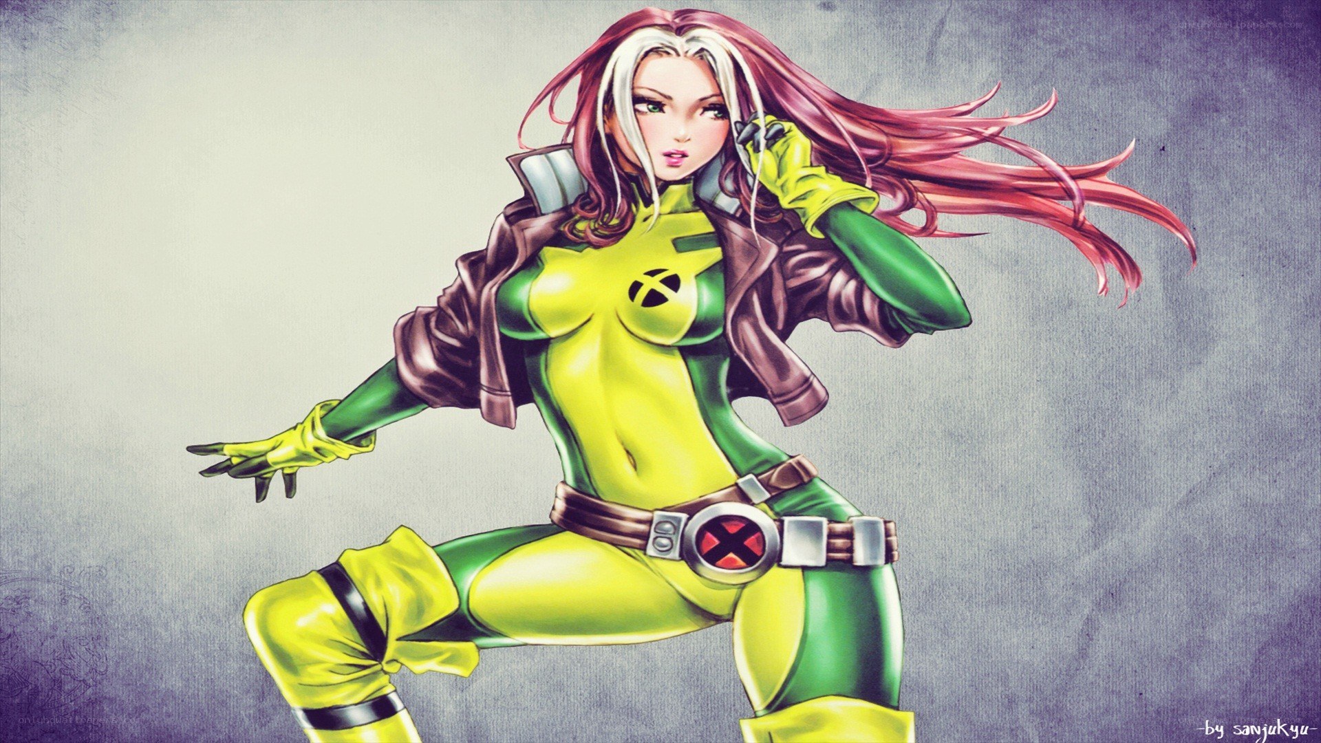 Jean Grey in X-Men suit