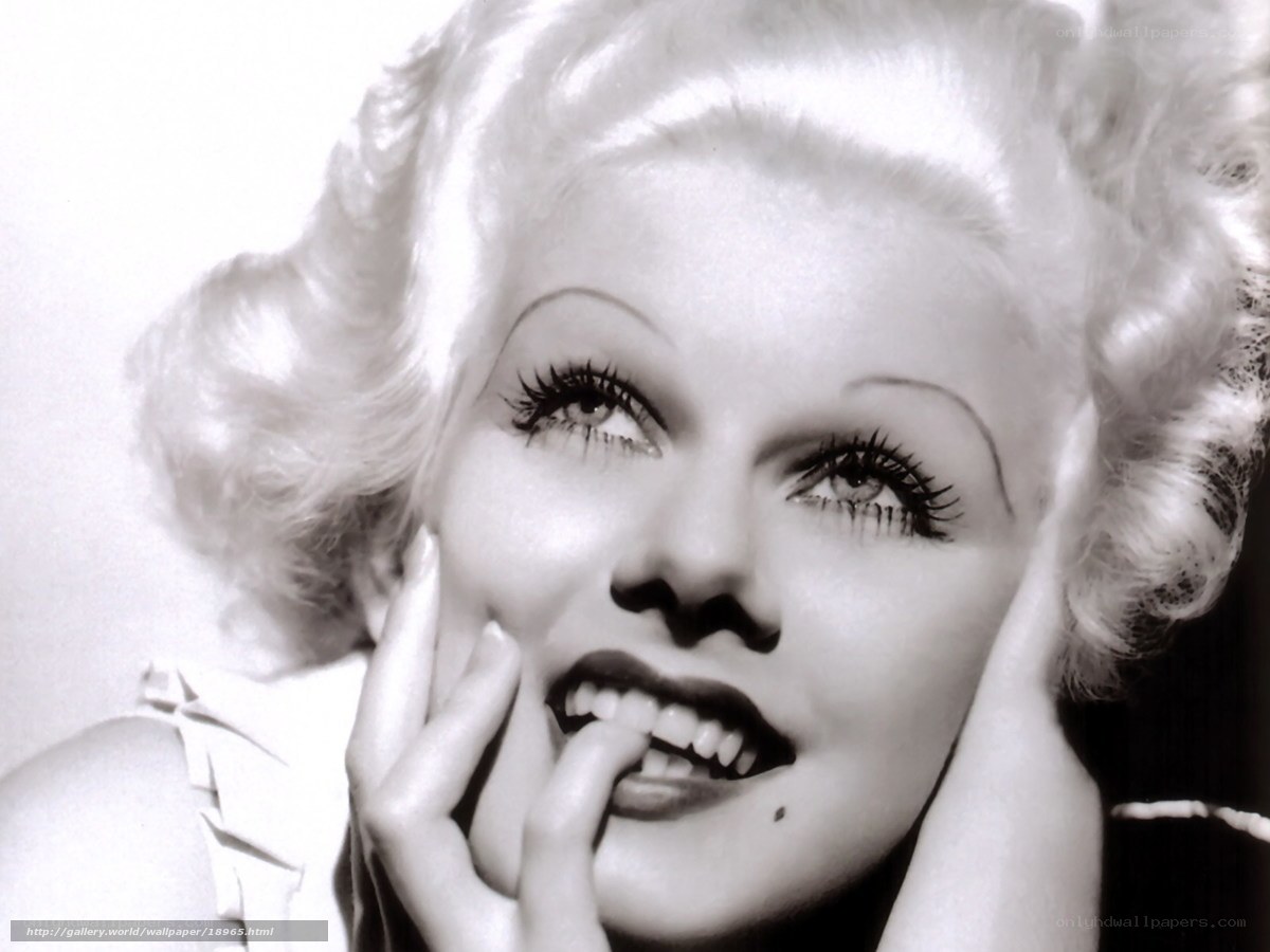 Jean Harlow portrait