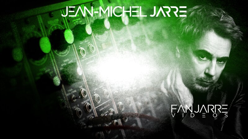 Jean-Michel Jarre Portrait — Green