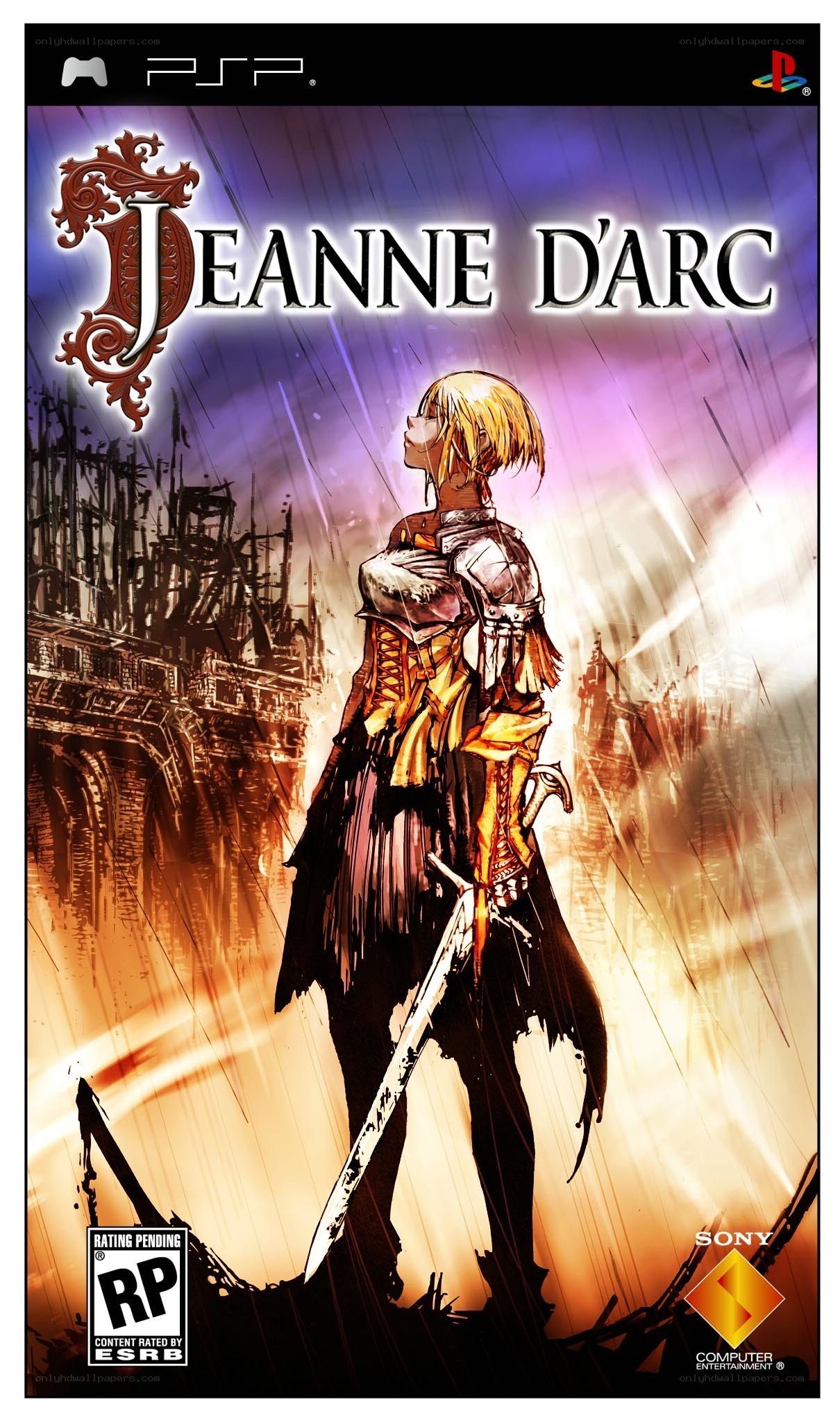 Jeanne d'Arc game cover