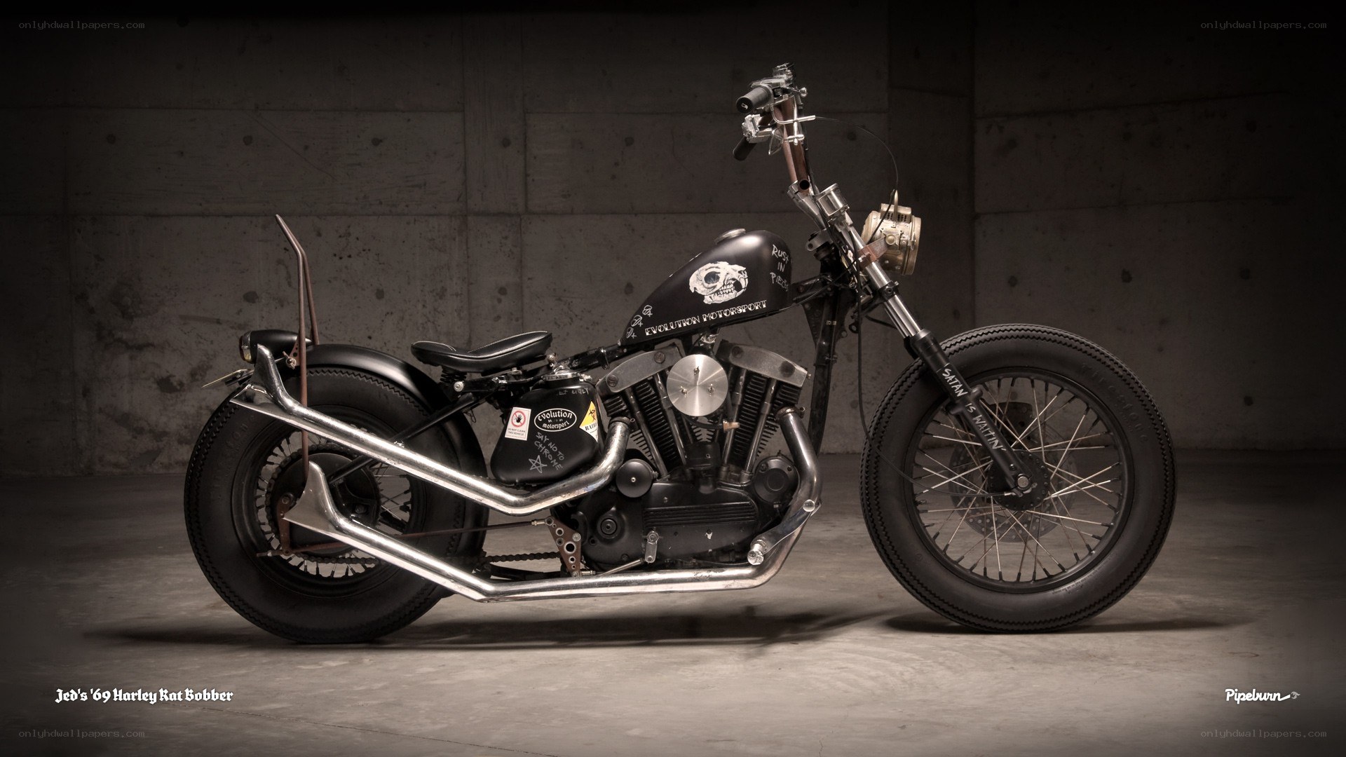 Jed's '69 Harley Rat Bobber