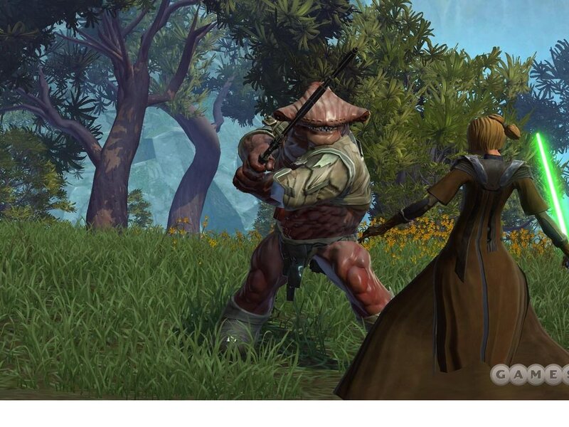 Jedi and Alien Warrior