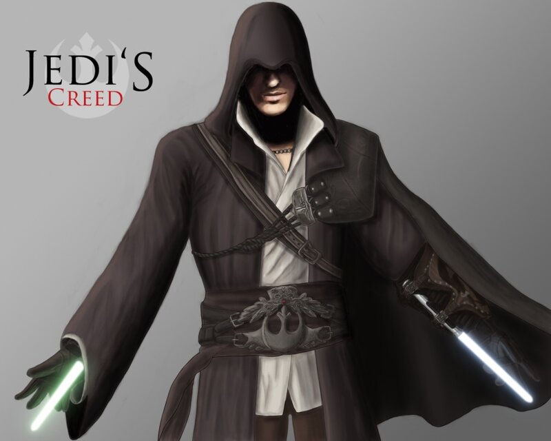 Jedi Assassin with Lightsabers