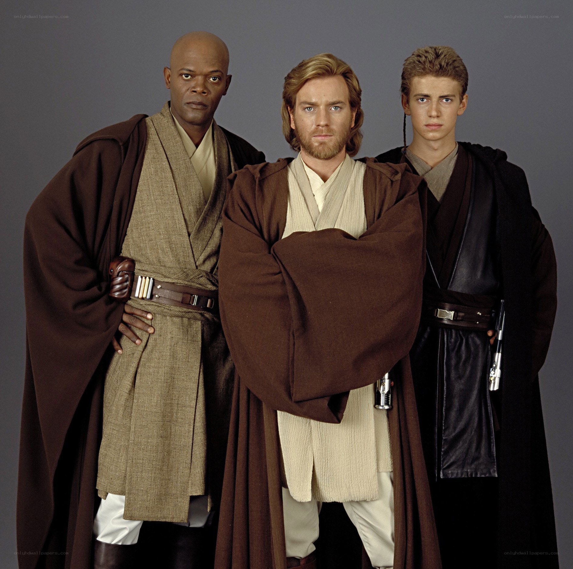 Jedi characters from Star Wars